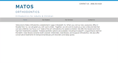 Desktop Screenshot of matosorthodontics.com