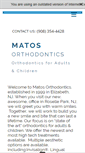 Mobile Screenshot of matosorthodontics.com